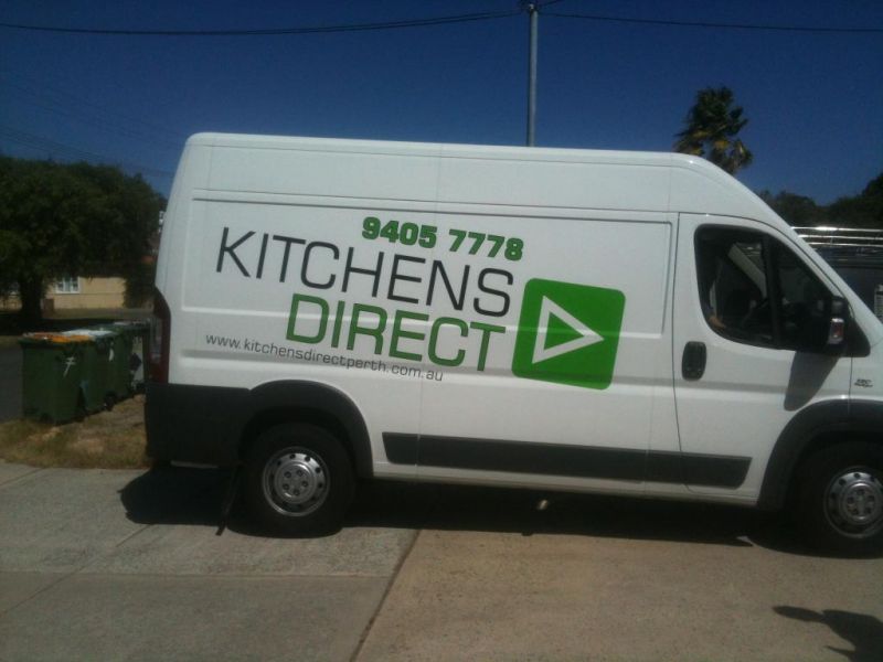 vehicle vinyl cut kitchens direct 1