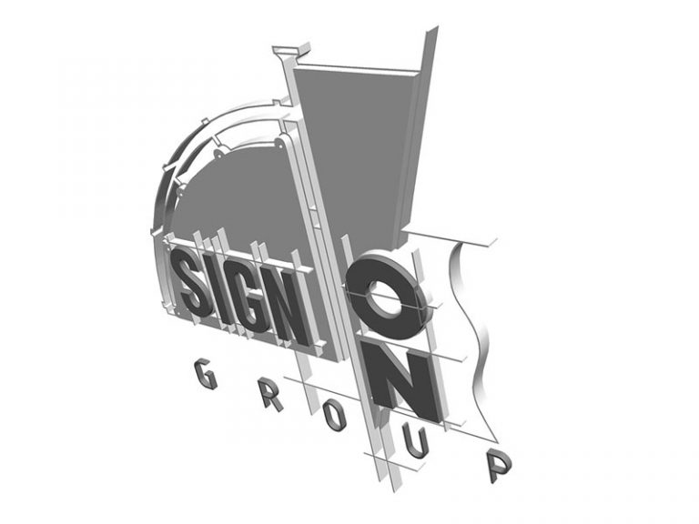 Signon Logo 3d