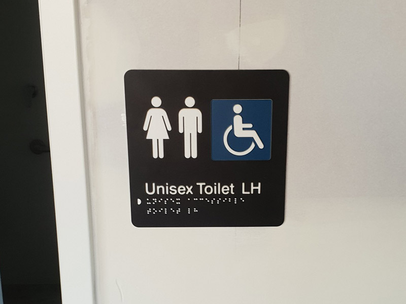 braille toilet signs